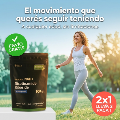 Liposomal NAD+ con resveratrol