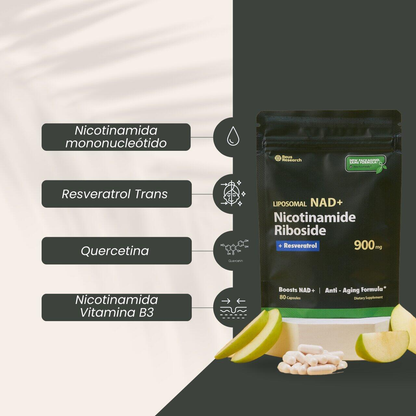 Liposomal NAD+ con resveratrol
